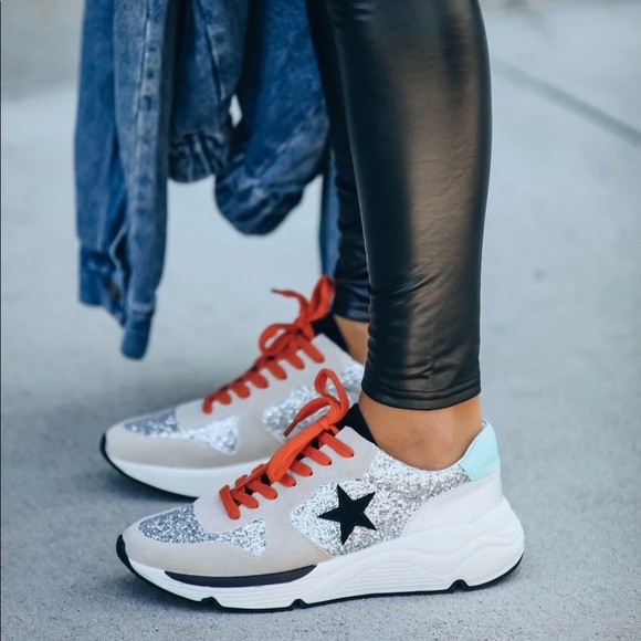 Vici Shoes - Vici upmarket glitter running sole sneaker